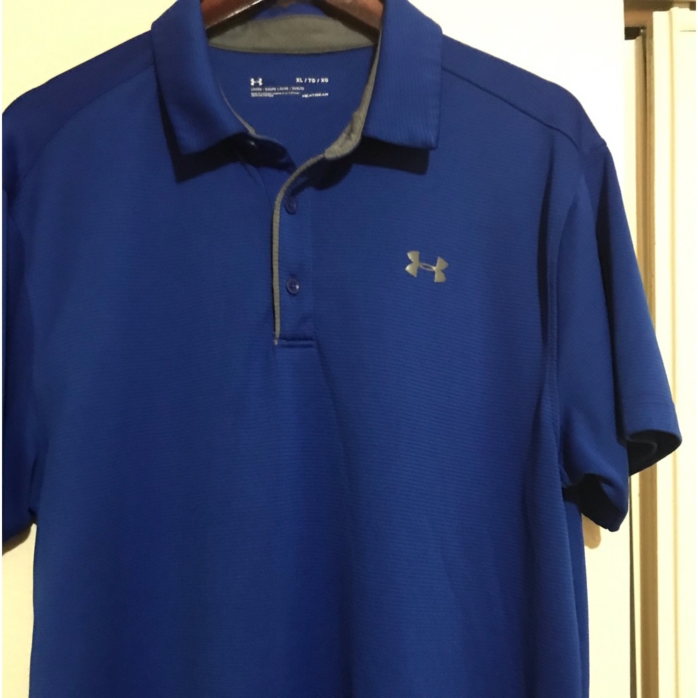 Under Armour Blue Polo